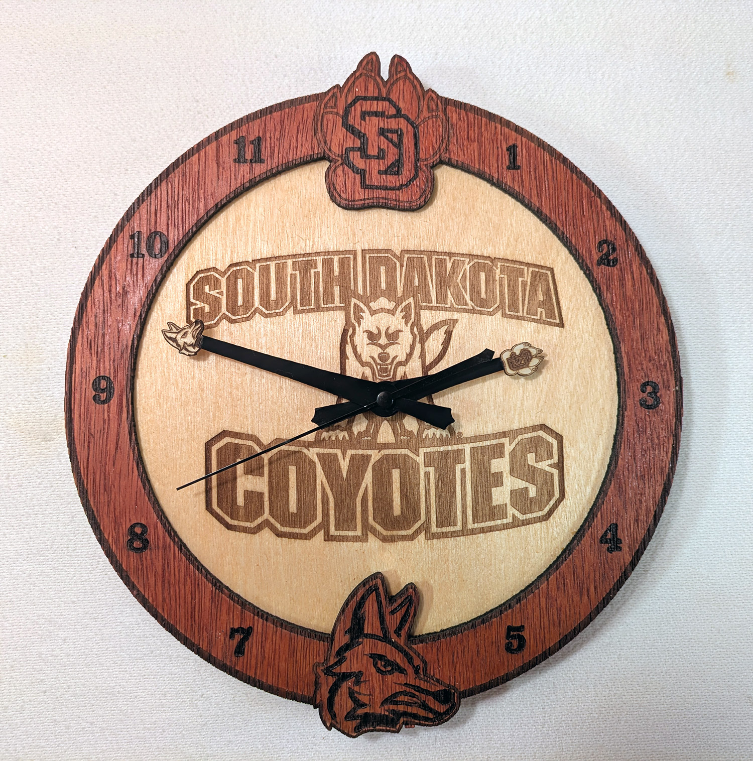 View 2 of Coyote Clock